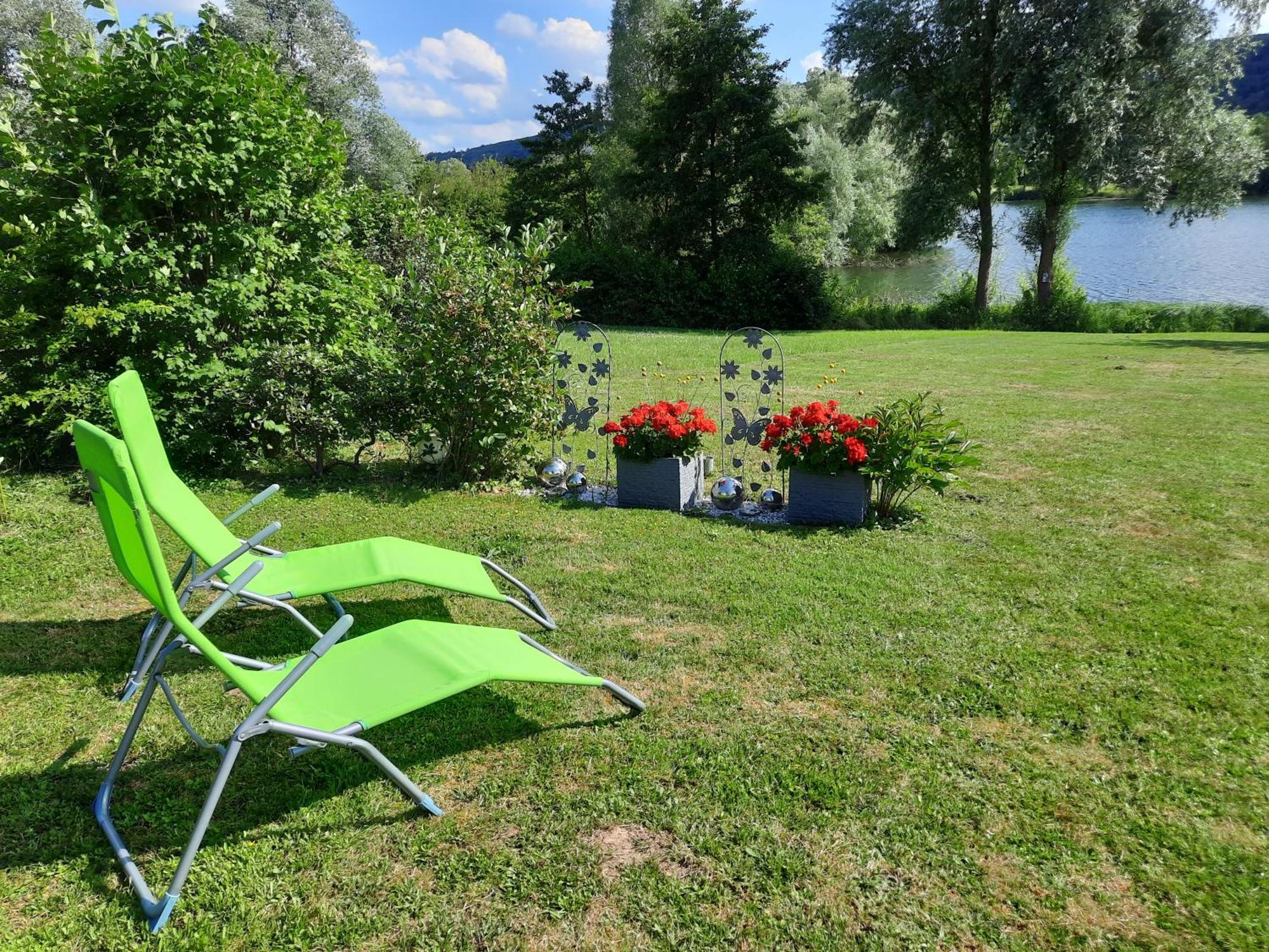 Ferienhaus Am Weserberglandsee Lauenforde エクステリア 写真